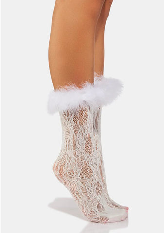 Sweet Secrets Lace Socks