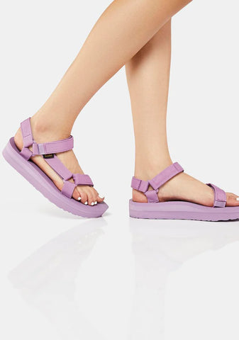 Dark Lavender Midform Universal Sandals