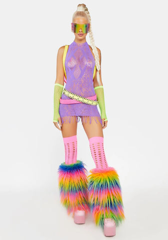 You're Blessed Sheer Mini Dress