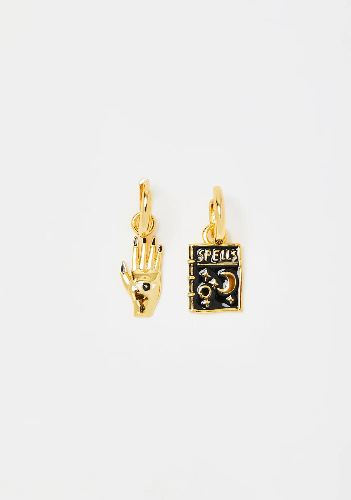 Mystic Spells Gold Earrings