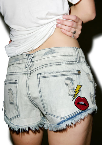Every Rose Distressed Shorts