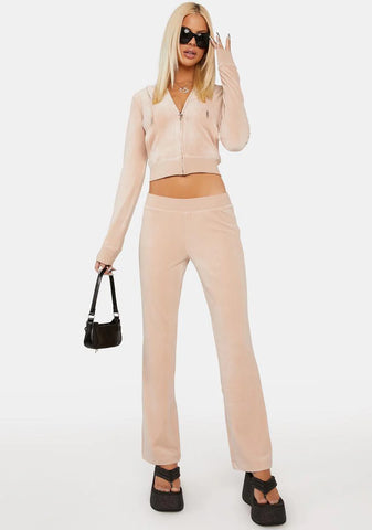 Opal OG Big Bling Velour Track Pants