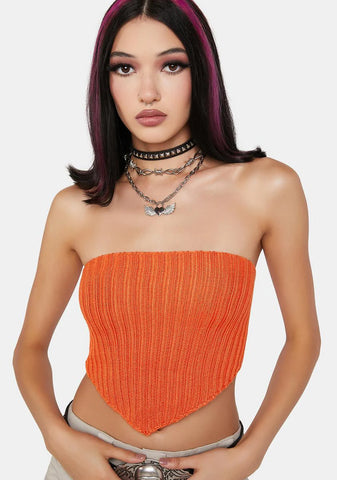 Expect The Unexpected Handkerchief Top