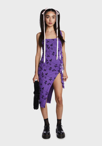 Caution To The Wind Midi Dress