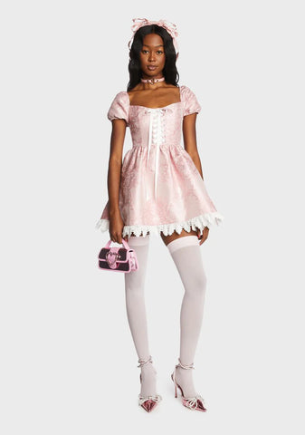 Sweet Smitten Embraces Corset Dress