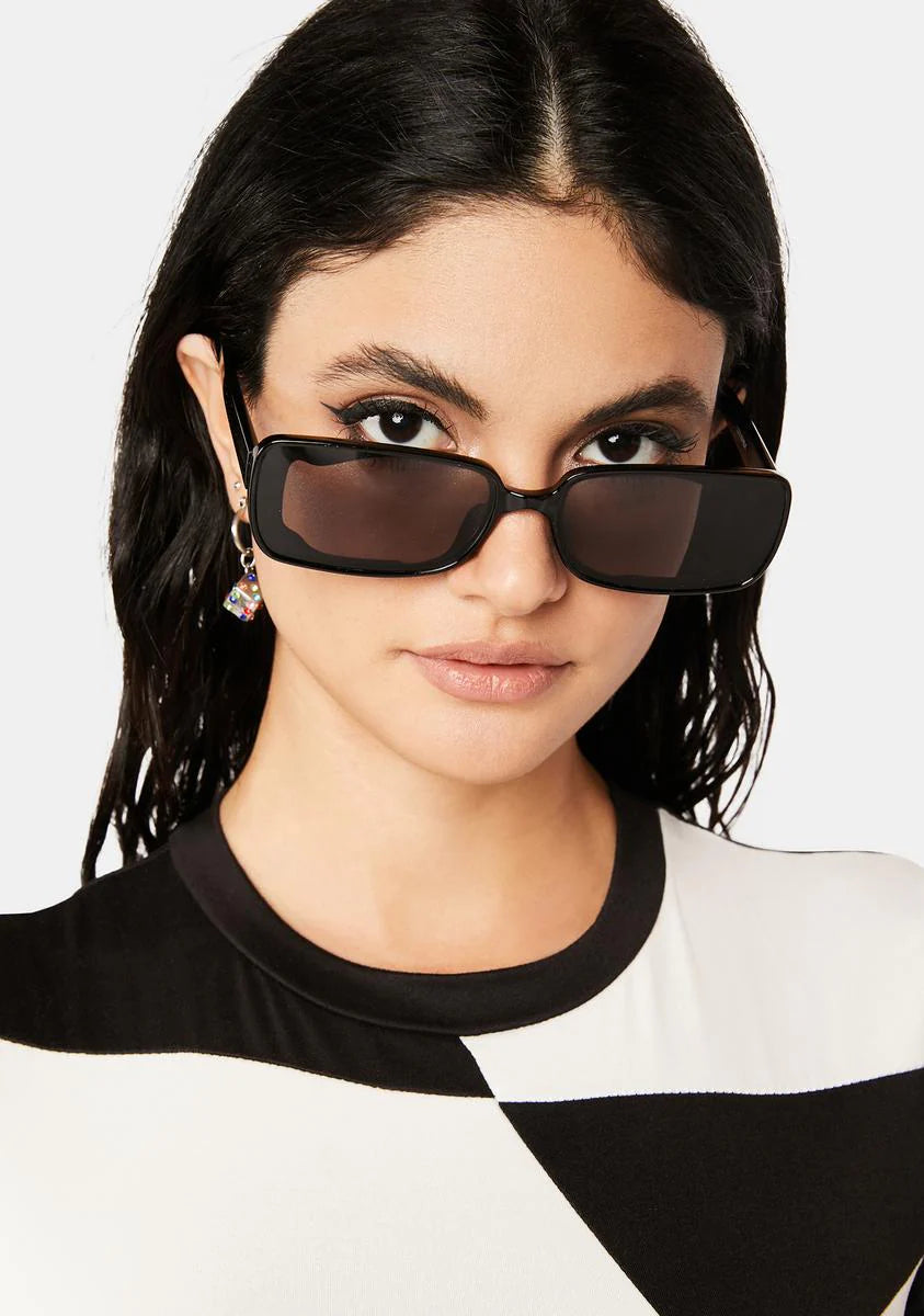 Night Strike Rectangle Sunglasses