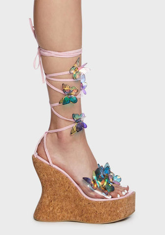 Pixie Queen Wedge Heels
