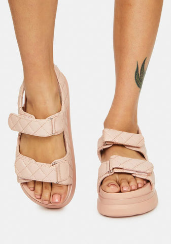 Blush By Your Side Gladiator Sandals