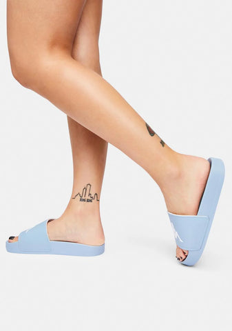 Light Blue Authentic Adam 2 Slide Sandals