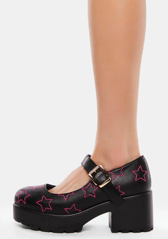 Tira Diamante Mary Janes