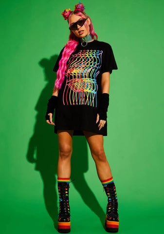 Dance All Night Graphic Tee