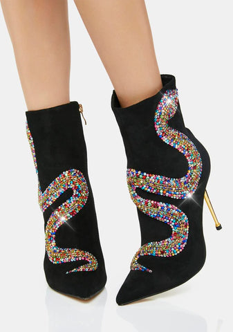 Zahra Heeled Booties