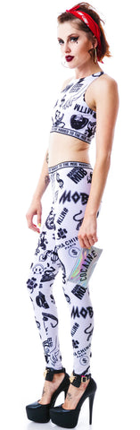 St Marks Crop Top - White