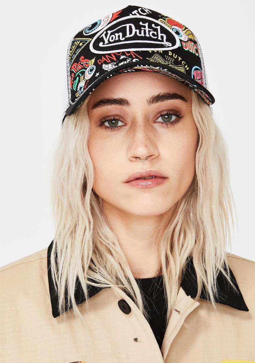 Jax All Over Print Trucker Hat