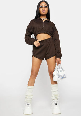 Keep Your Hopes Up Cropped Jacket