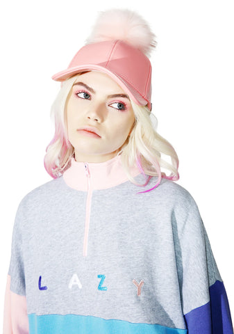 Panel Zip Sweatshirt