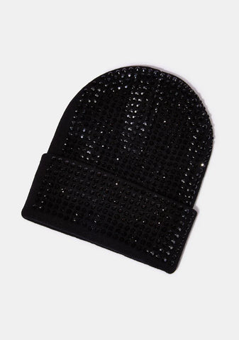 Dusk Sparkle Rhinestone Beanie