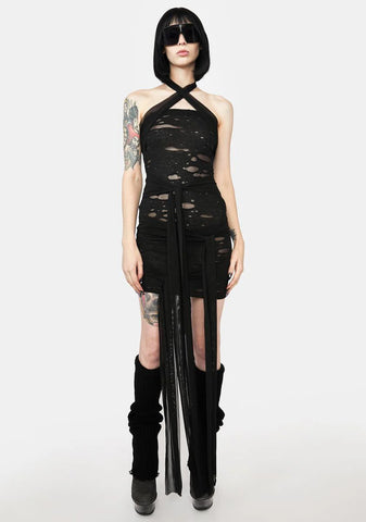 Stop The Sass Mini Dress