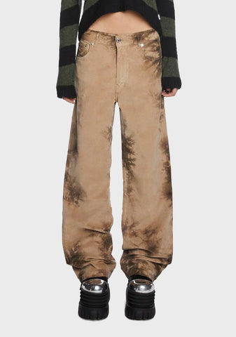 Haze Tie Dye Velvet Pants