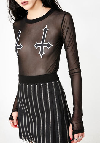 Sinister Sass Long Sleeve Top