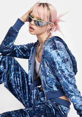 Love For Libra Velour Hoodie