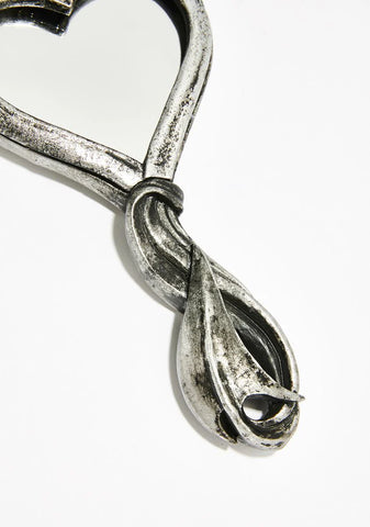 Devil's Heart Hand Mirror