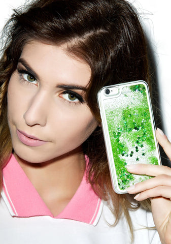 Shooting Star Glitterfalls iPhone Case