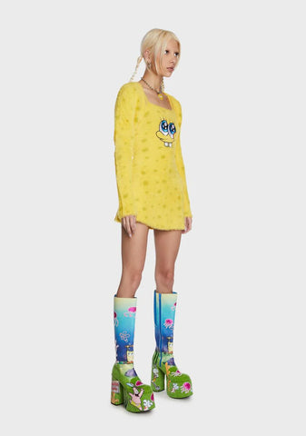 SpongeBob Soak Up My Love Dress And Shrug Set