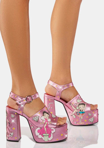 Catch A Kitten Platform Sandals