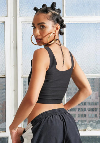 Onyx Time To Shine Corset Top