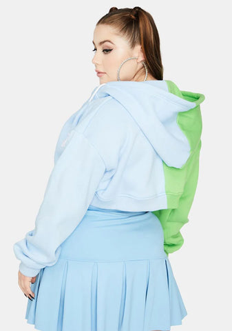 Island Ur Two Face Zip Up Hoodie