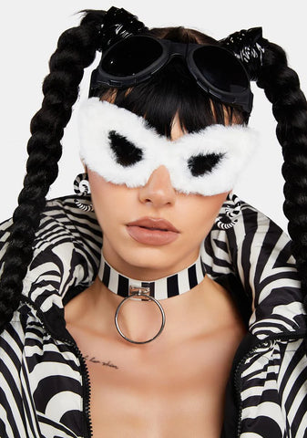 Windswept Fantasy Fuzzy Sunglasses