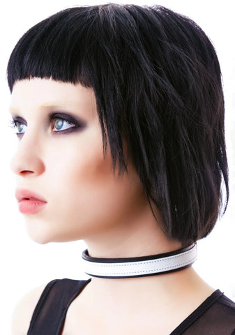 Strap Tease Leather Choker