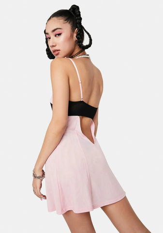 Take The Cake Slip Mini Dress