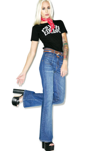 Rex Stretch Denim Flares