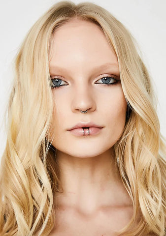 Double The Trouble Lip Ring