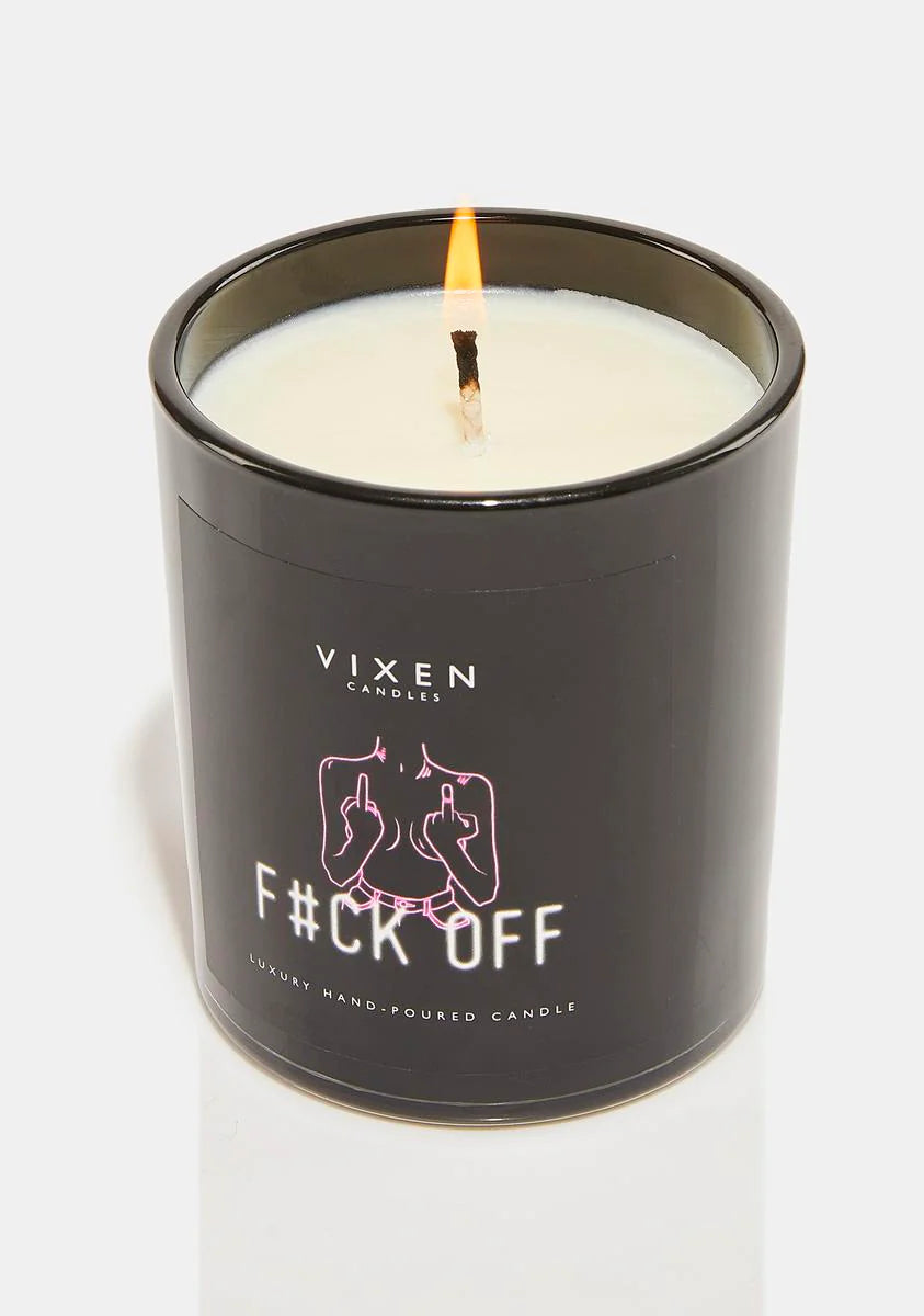 F#ck Off Candle