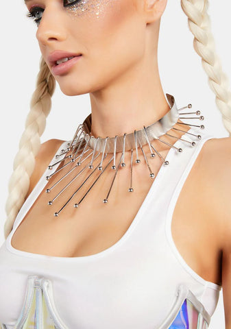 Next-Level Humanoid Choker Necklace