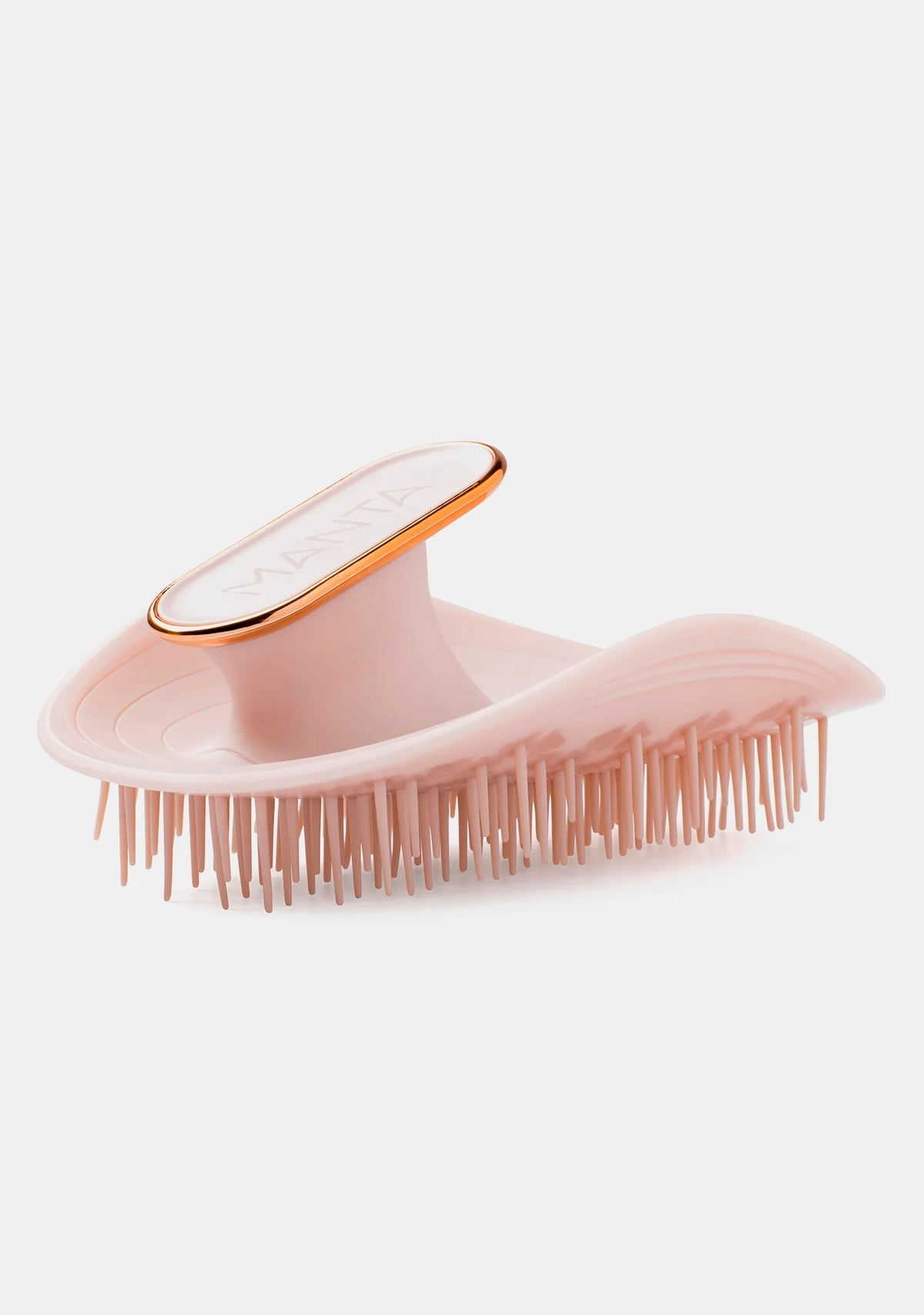 Pink & Rose Gold Manta Hair Brush