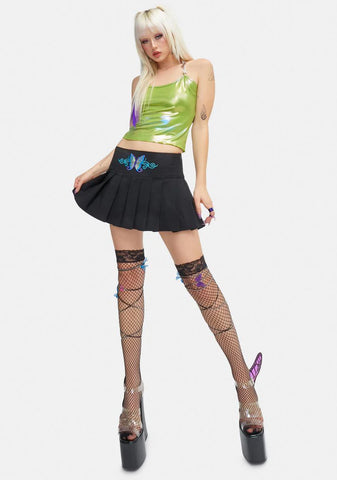 Wind Beneath My Wings Pleated Skirt