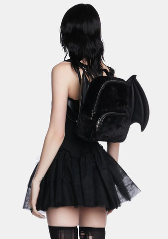 Doom Daze Bat Mini Backpack