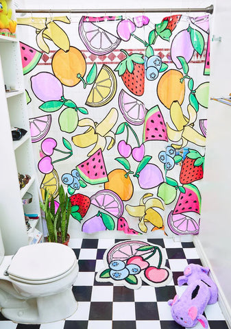 Cutie Fruity Shower Curtain