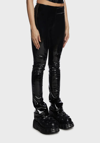 Remember When Vinyl Leggings