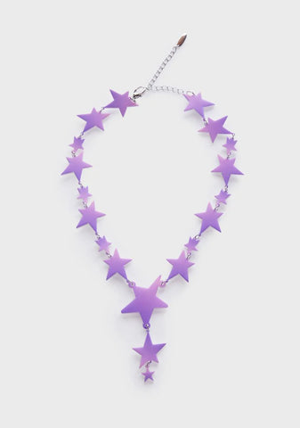 Cosmic Geometry Star Necklace