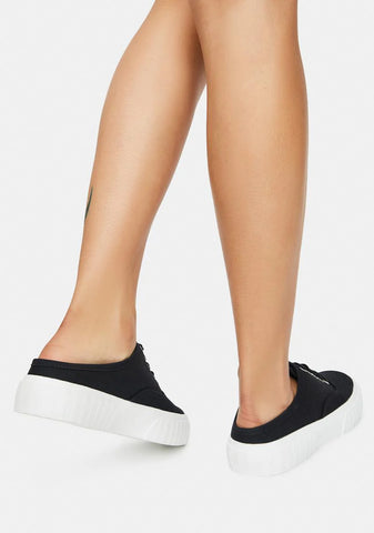 Dark Scotch Slip On Sneakers