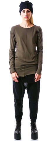 Knomad Long Sleeve Crew - Dark Green