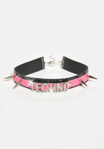 Techno Snob Choker Necklace