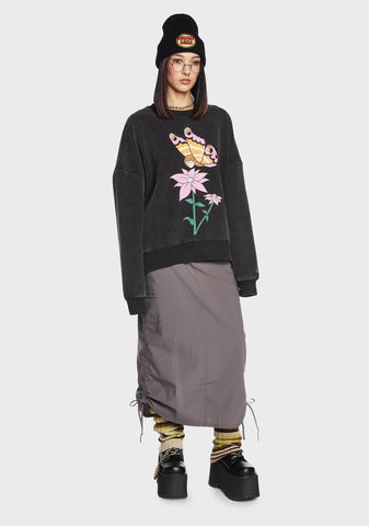 Embrace The Nightmare Oversized Sweatshirt