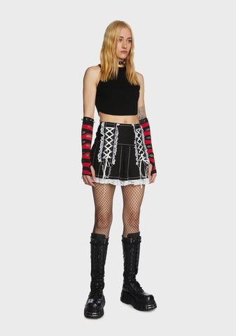 Danger Zone Distressed Gloves