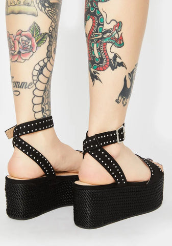 Way Above It Platform Sandals